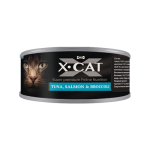 X-cat-Тунец с лососем и брокколи,80 г.